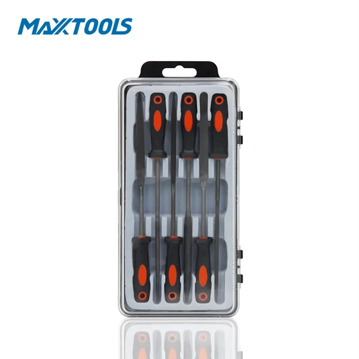 Conjunt de fitxers d'agulla de 6 peces